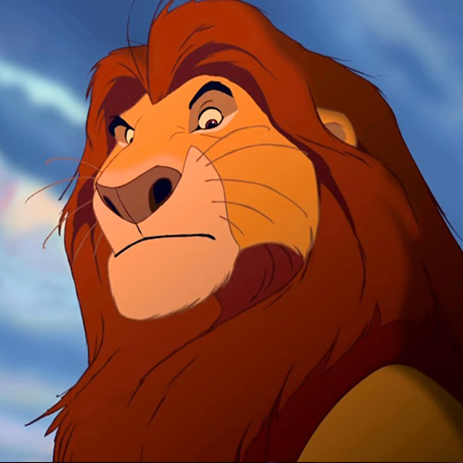Lion king Game Adventure Simba logo