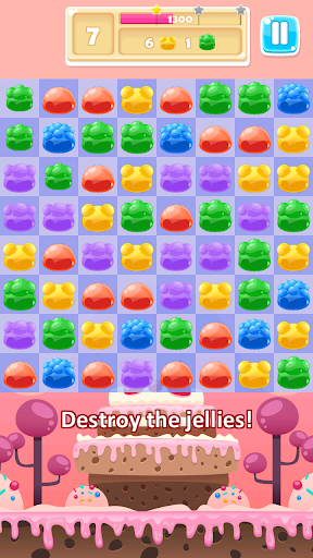 Android application Jelly Blast - Match3 Puzzle Ga screenshort