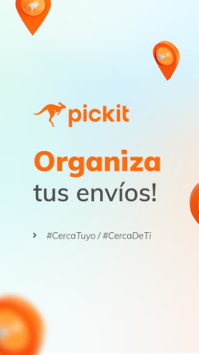 Android application Pickit Courier CL screenshort