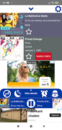 Uruguay Radios Screen 2