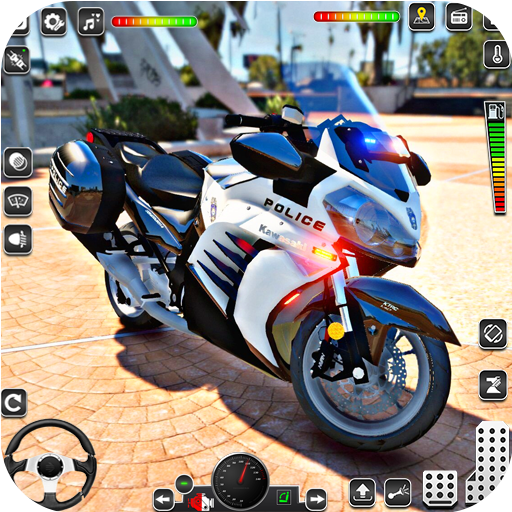 Police Bike Rider Bike Games  Icon