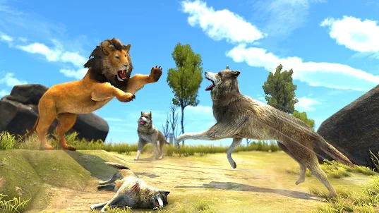 Охота на дикого волка 3D
