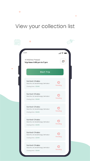 Bulk Waste Collector Driver Screen 3