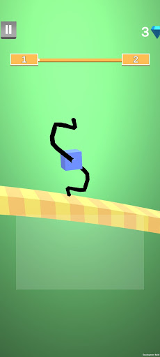 Android application Draw Cube screenshort