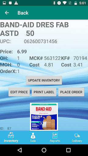 CashRX POINT OF SALE Screen 3