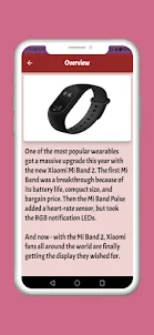 Mi Band 2 smart watch Guide