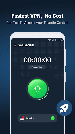 SailfishVPN - Fast, Secure VPN Screen 3