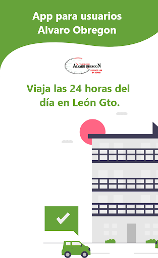 Android application Taxi Alvaro Obregon León Gto. screenshort