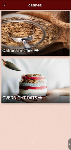 Android application Oatmeal screenshort