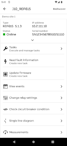 The Relay Explorer - RXplore Screen 3