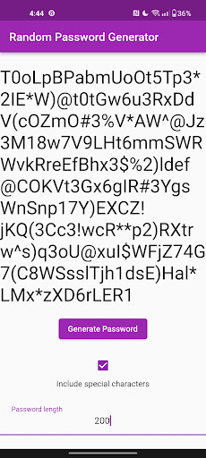 Random Password Generator 8