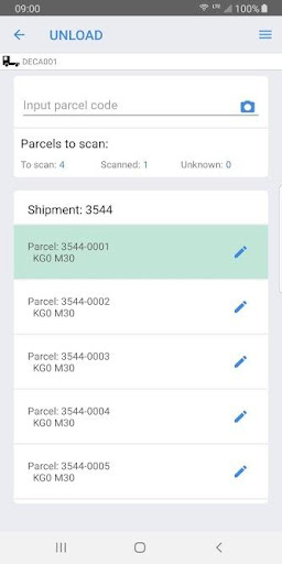 Navitrans Driverapp Screen 3