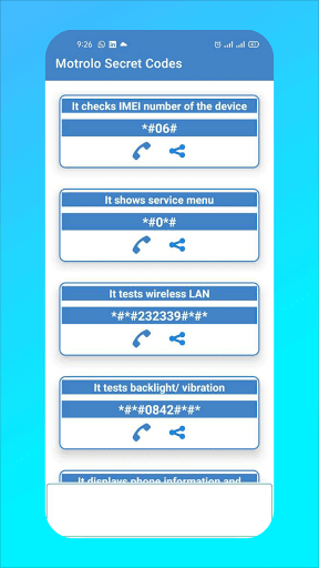 Secret Codes for Android