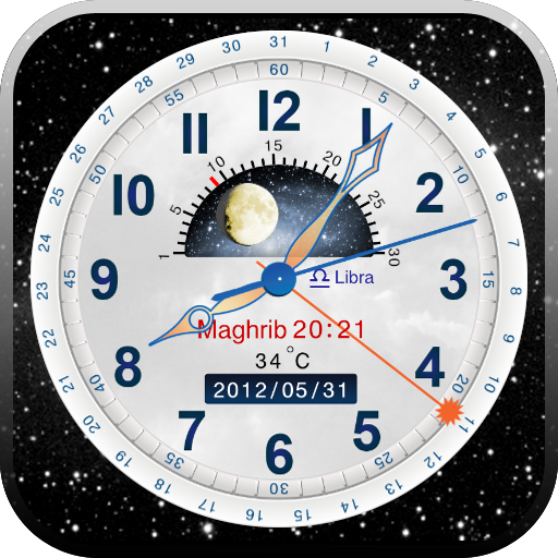 Clockwise Timepiece (+Widget)  Icon