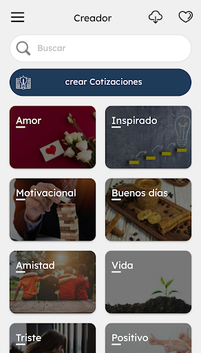 Vista previa de la aplicación