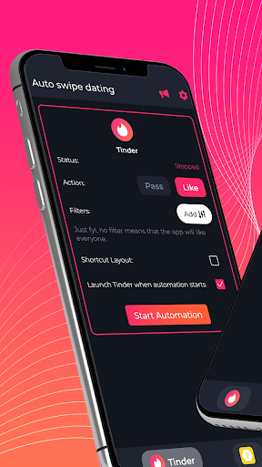 Dating Auto Clicker, Swipe App Screen 2