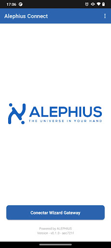 Android application Alephius Connect screenshort