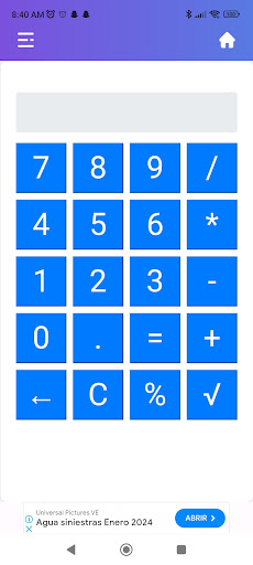 Simple Cal Pro Screen 2