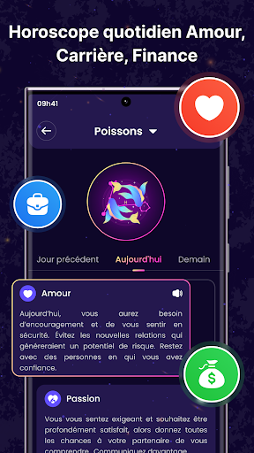 Aperçu de l'application