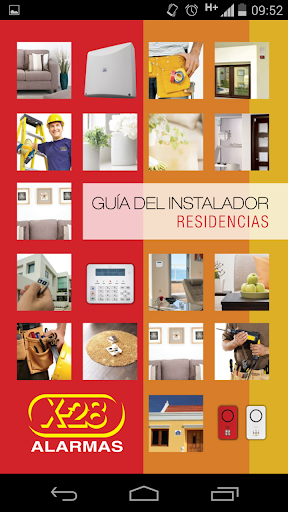 Android application X-28 Guía Instalador screenshort