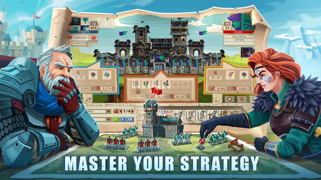 Empire: Four Kingdoms 4.72.41 APK + Мод (Unlimited money) за Android