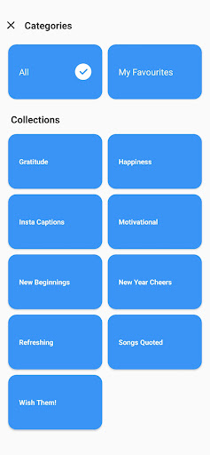 New Year Quotes & Wishes Screen 2