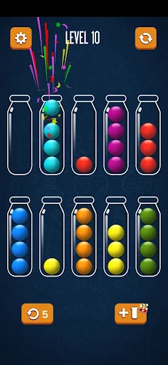 Color Ball Sort - Screenshot 1
