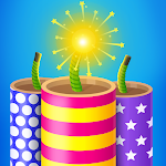 Cover Image of ダウンロード Diwali Fireworks Maker- Crackers Game 0.1 APK