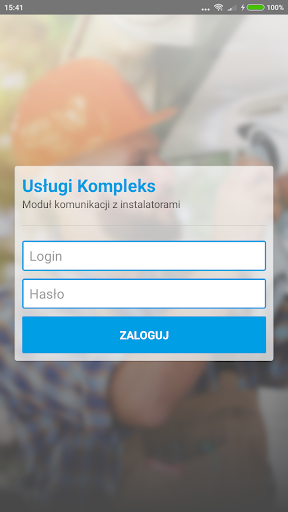 Android application Hurton - Usługi Kompleks screenshort