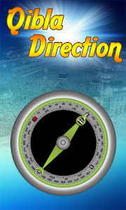 Qibla GPS: Qibla direction wit Unknown