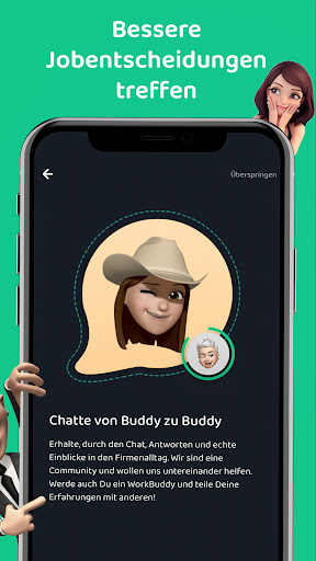 WorkBuddy: Chat for Job Search Screen 3