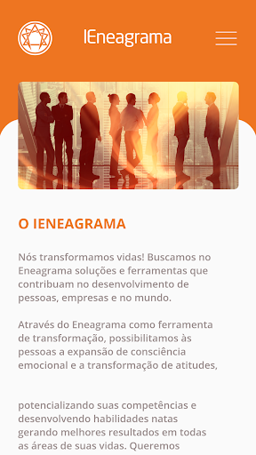 Android application IEneagrama screenshort