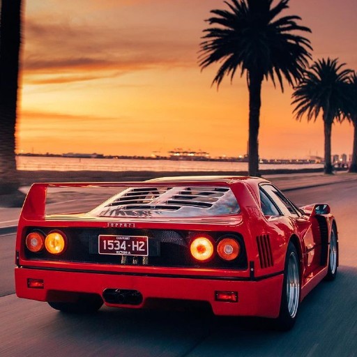 Ferrari F40 Hintergrundbilder Auf Windows herunterladen