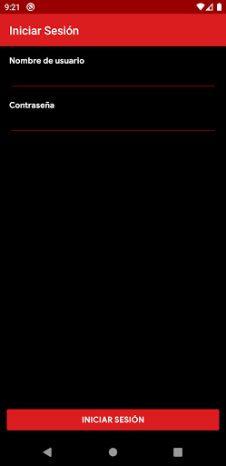 Android application AMS Gestión de incidencias screenshort