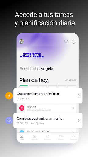 Android application ASURA screenshort