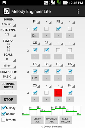 Melody Engineer Lite Screen 2