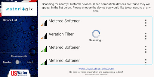 Android application Water Logix screenshort