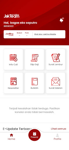 JakTeam - Bank DKI Screen 2