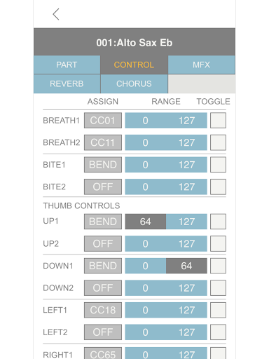 Screenshot of Aerophone Editor
