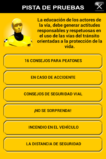 Pista de pruebas Screen 2