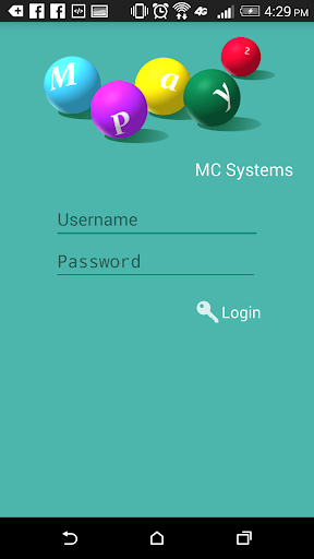 Android application MCSPay screenshort