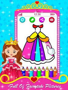 Screenshot 2 Princess Baby Phone Games android