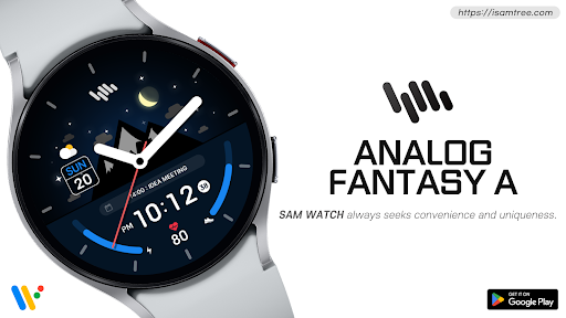 Android application SamWatch Analog Fantasy A screenshort