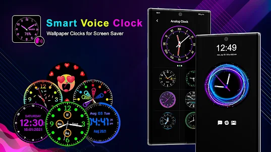 Speak Clock Smart Watch AOD