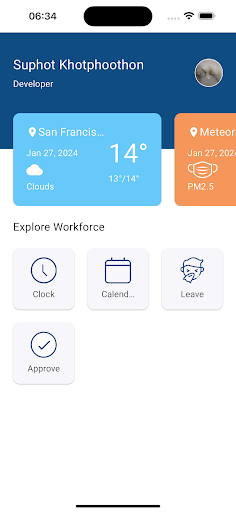 Android application Alworks screenshort