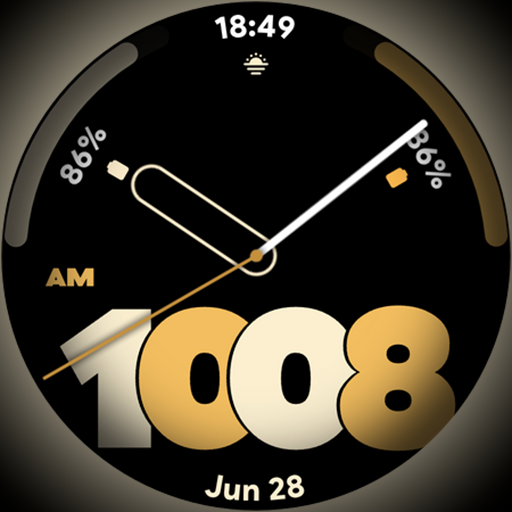Pixel Analog - Watch face Logo