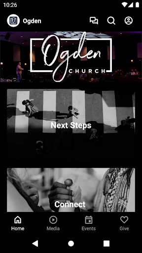 Android application Ogden Church screenshort