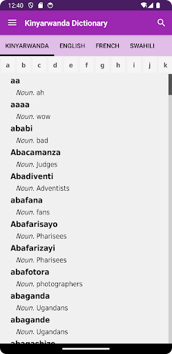 App preview
