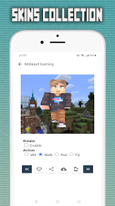 Captura de Pantalla 3 MrBeast Gaming Skins android