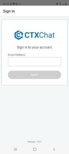 Android application CTX Chat screenshort